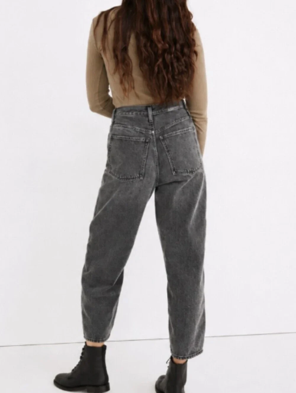 Madewell Balloon Jeans Barrel Leg